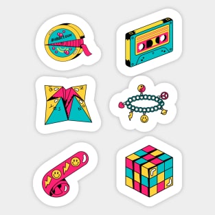 Retro Aesthetic nostalgia pack Sticker